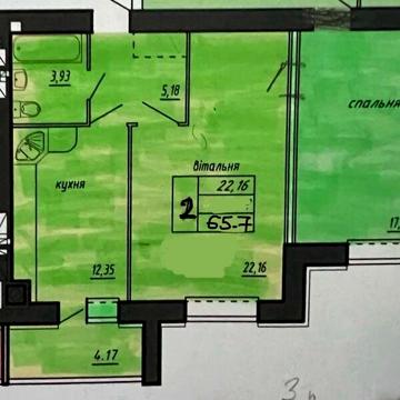 Продаж 2к Квартира Чернівецька вулиця