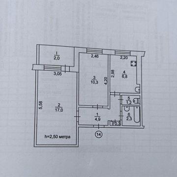 Продаж 2 кімн. Бульвар маршала  Василевського 17!