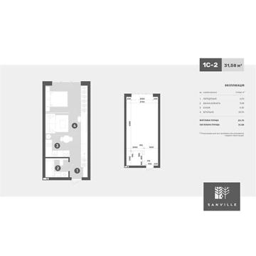 Продаж 1к Квартира Богдана Хмельницького вулиця ЖК Sanville Park