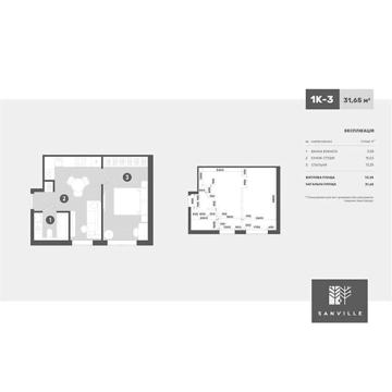 Продаж 1к Квартира Богдана Хмельницького вулиця ЖК Sanville Park