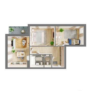 3-на квартира в Krona Park II, з великою кухньою ЖК Krona Park II