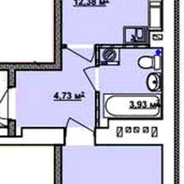 Продам 1-комн квартиру 41м2 в Новострое ЖК МИРА 2  MV ЖК МИРА 2