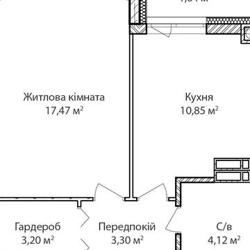 Продаж 1к Квартира Ольги Кобилянської (Достоєвського) вулиця ЖК Синергия Сити