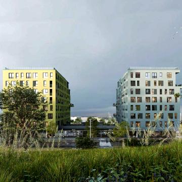 Квартира однокімнатна 44,38м2 ЖК Шелест