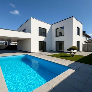 Новий Hi-Tech будинок з басейном та газовим опаленням в Крюківщині