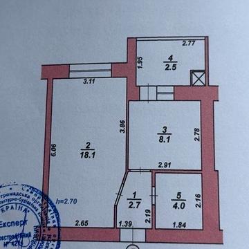Продаж однокімнатної Інституській в зданому будинку ЖК Студентський