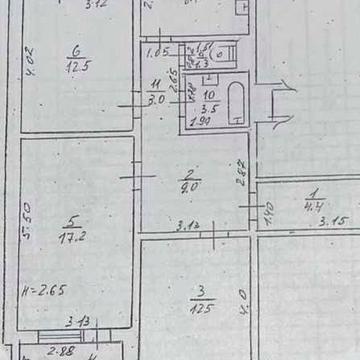Трикімнатна квартира в Прилуках