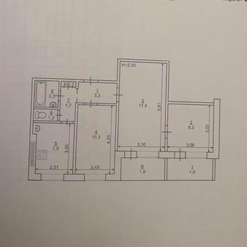 Продаж 3-к квартири у Саксаганському районі