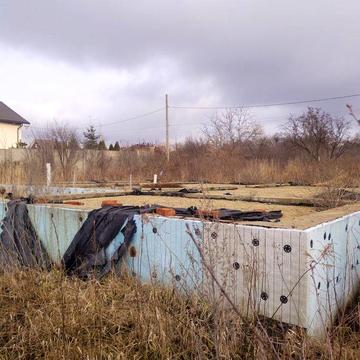 Продам  участок с фундаментом 2021г в М Даниловке за Баней