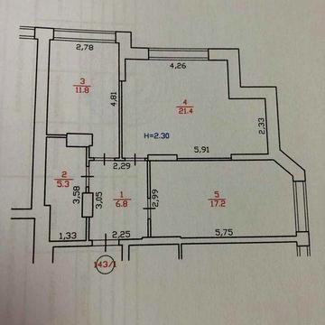 Власник. Продаж 2 кімнатної квартири шевченківський район ЖК Відрадний 2