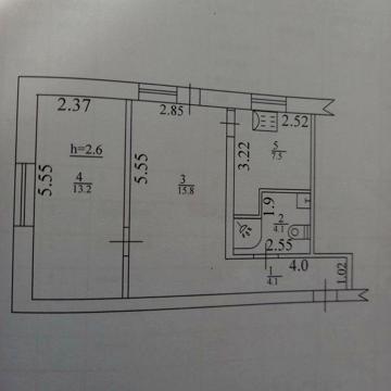 Продам 2х кімнатну квартиру ( оренди немає)