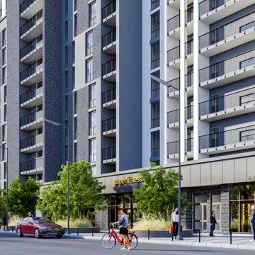 Однушка (45 м2). ЖК "Щасливий Grand". Передбачено резервне живлення