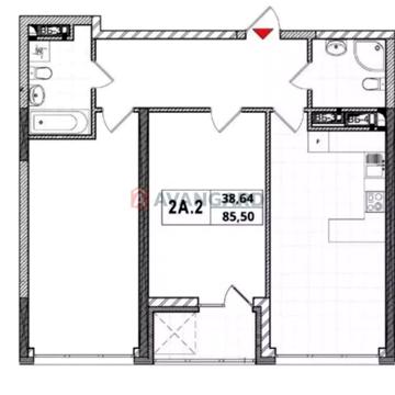 Продаж 2 кімнатної квартири в Солом`янському районі столиці ЖК City HUB