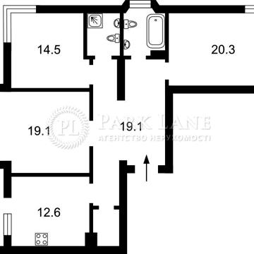 Осокорки, 3к квартира з ремонтом, Чавдар