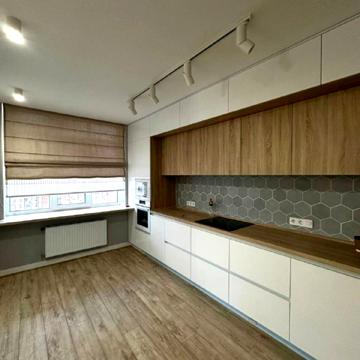 Двокімнатна квартира кухня студія в ЖК Дмитрієвський 3