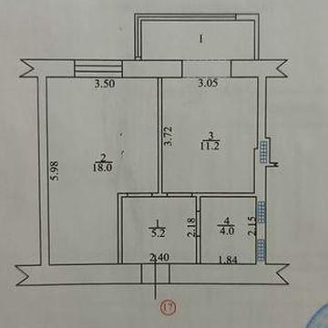 Продам 1-кімнатну квартиру в новобудові "Центральний" ЖК Центральний