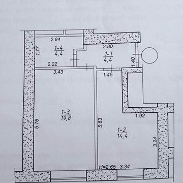 1-но кімнатна квартира в тернополі