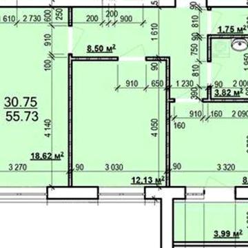 ЖК МИРА 3 продам 2-комн квартиру 56м2 в Новострое MV ЖК МИРА 3