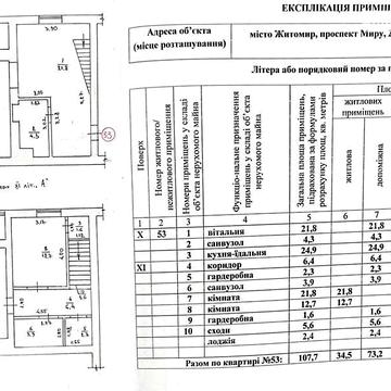 Продаж 2к Квартира Миру проспект