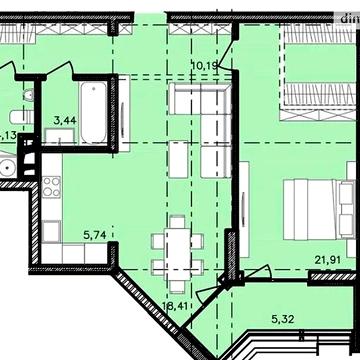 Продаж 2к Квартира Івана Франка вулиця ЖК Modern