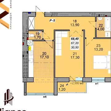 Продаж 1к Квартира Залізнична вулиця ЖК ул. Железнодорожная, 4