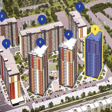 Продам 2к квартиру 68 м2 (ЖК Отрада)