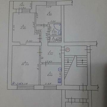 Продається 3-х кімнатна квартира в центрі міста