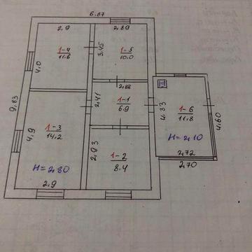 Продам будинок в селі Велика Рублівка