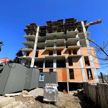 1-к. квартира 34,18 м2 у центрі Яремче, новобудова з ВИДОМ НА ГОРИ