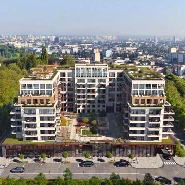 Видова панорамна квартира в ЖК Бізнес класу Olegiv поверх 3 з балконом ЖК Olegiv Podil