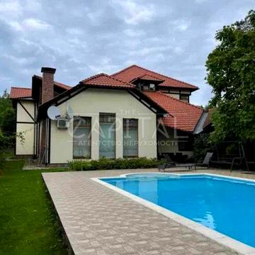 Будинок з басейном 400м, ліс поруч, Ходосівка, Обухівська траса