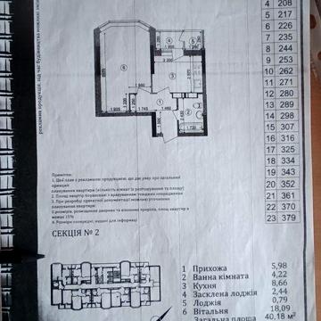 Продам по переуступкі бориспільська 40 ЖК оберіг2