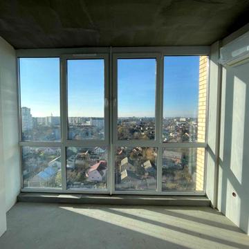 Велика однокімнатна квартира З ЗАВЕРШЕНИМ ЧОРНОВИМ РЕМОНТОМ, 57,20 м² ЖК Атлант