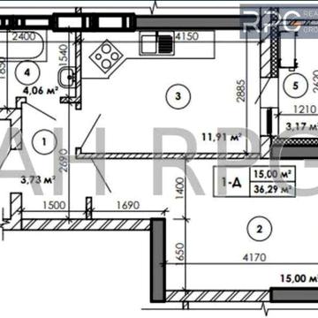 1-к квартира Жк Урлівський 2 Жк Урлівський 2