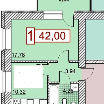 Квартира в ЖК Немецкий проект ЖК Немецкий проект