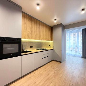 1-кімнатна в ЖК «На Щасливому». Нова. Велика площа 50 м2. В НАЯВНОСТІ. ЖК На Щасливому