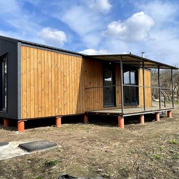 Модульний будинок з ділянкою 13 сотих