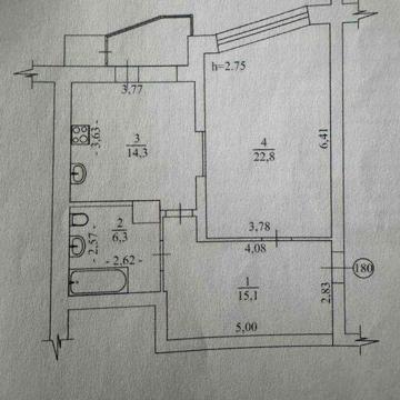 1к квартира 61.3 м² | ЖК Стародарницкий | Харьковское шоссе 17А ЖК Стародарницький
