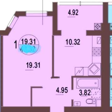 Продається 1к квартира. Іпотека+ ЖК Софія Клубний вул. Калинова 7 ЖК Софія Клубний