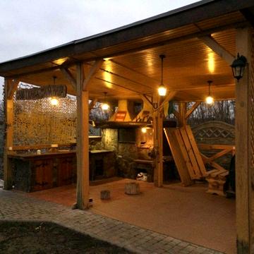 Дачний комплекс  на березі Дніпра, с. Пекарі, Канівський р-н.