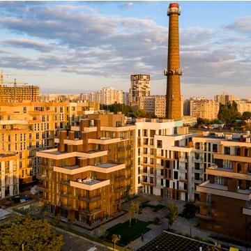 Фонтан Пространство на Неделина Малоэтажный дом Квартира с патио АШ ЖК Пространство на Неделина