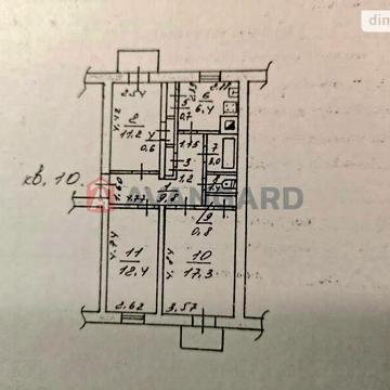 Продаж 3к Квартира Вінтера бульвар