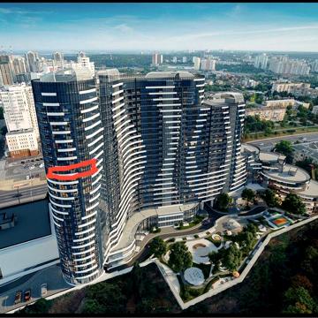 Продам ВИДОВУЮ 3к. кв. 87м2, ЖК Aria, бул. Миколи Міхновського 13А. ЖК Aria