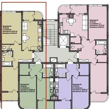 Продаж 2 кімнатної квартири 66 кв.м  ЖК На Трускавецькій Галжитлобуд ЖК На Трускавецькій