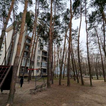 Нова двокімнатна квартира з видом на храм Будинок зданий Проліски Київ ЖК Мелоді Парк
