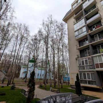 Нова двокімнатна квартира з видом на храм Будинок зданий Проліски Київ ЖК Мелоді Парк