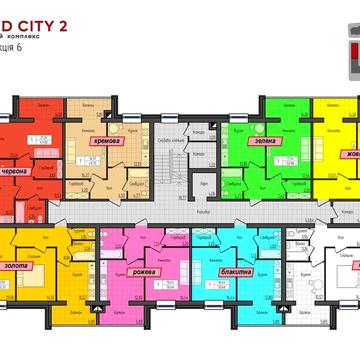 Двокімнатна квартира в новобудові ЖК "Гранд Сіті 2" ЖК GRAND CITY 2
