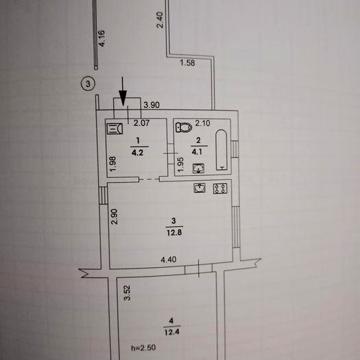 Продається 1-кімнатна квартира