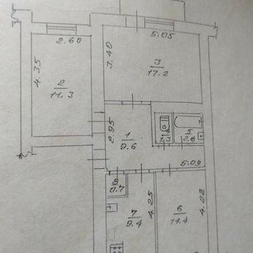 Продаж 3-х кім. кв. в  Слободі, центр  к-б "Сафарі"