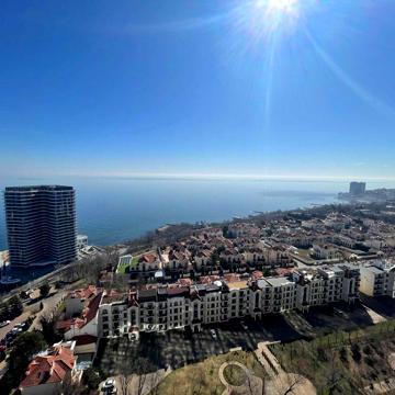 Продам 1 комн. пентхаус 65 м2. панорама моря, Одесса, Аркадия ЖК Жемчужина, Французский, Море, Аркадия, Одесса